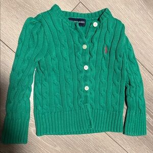 Ralph Lauren Vibrant Green Knit Sweater